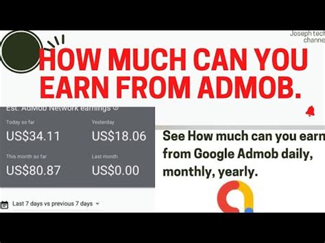 How Much Revenue Can You Earn from AdMob.
